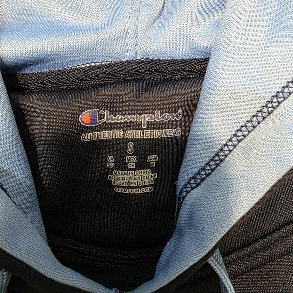 NCAA Champion Sweatshirt North Carolina Tar Heels UNC Blue Pullover Hoodie Small - Picture 3 of 6